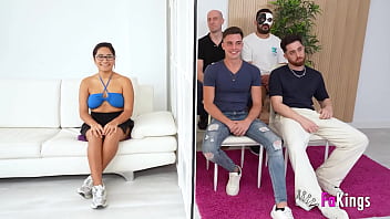 Blind date lana villafuerte comes to meet a guy and ends up fucking all the suitors at fakings