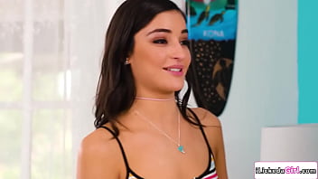 Emily willis finds out scarlett sage wants to fuck her after reading her hesitation she is letting her bff lick and finger her pussy