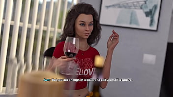 My bimbo dream #07 - "accidentally" spill water over stepmom's shirt so i can see her beautiful massive fake tits