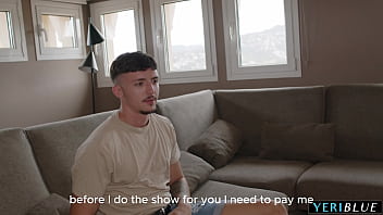I dont have money for pay the striptease to latina dancer and i pay her with a hard sex creampie