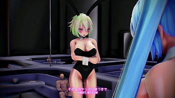 4k gumi and miku persecution strawberryai sex dance mmd sound
