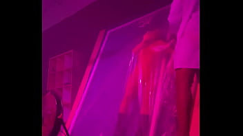 Last night i went to a rave a bdsm kinky queer weird ass rave there was immersive art and installations all a