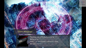 Mi compañera me rescato del enorme castillo pero solo ocaciono la furia de la reyna tenemos que tener cuidado en nuestros proximos movimientos azure and crimson parte 2 español