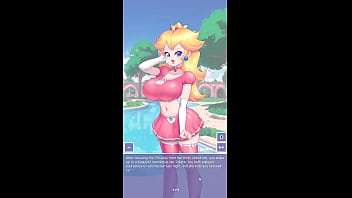 Princess pink quick date parody hentai game pornplay ep 2 mario breeding a cute princess pussy on their first date