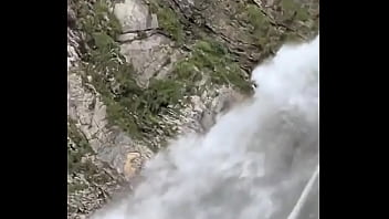 Waterfall in the julien alps—simply taking ️what’s your favorite natural wonder #julienalps #waterf
