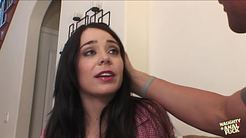 A brunette individual enjoys the sensation of oral stimulation from their posterior region after an anal activity