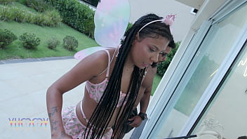 Naughty housewife jenifer low gets anal fisted by ob slave nat and gets fucked by 2 big cocks with intense double penetration