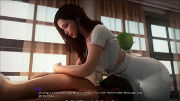 Hot stepmom with thick big ass gives her tenant a sexy massage - desirium 3d milf with huge round ass porn game