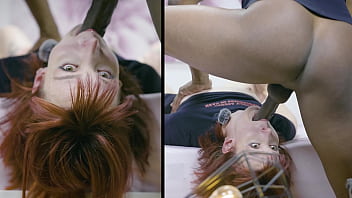 Submissive dutch redhead gets bbc in all her holes and shows her anal skills before getting showered in cum - multiview