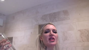 Alexxa and james jenson piss drinking pissing in mouth piss puke deep throat blowjob facial finish
