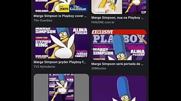 Caçando no google até achar putaria da marge simpson