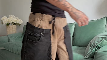 I couldn't resist and hard fuck best friend in sexy outft because she seduce me cum all over pussy