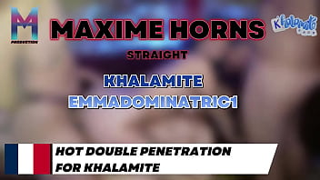 Get ready for some wild action with khalamite and emmadominatric1 from intense blowjobs to rough double penetration