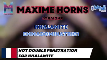 Get ready for some wild action with khalamite and emmadominatric1 from intense blowjobs to rough double penetration