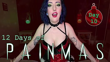Day 10 - 12 days of painmas - preview - christmas cbt & pain play slave tasks by miss faith rae with bdsm instructions & femdom pov - hd 1080p mp4