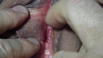 Nickis shaved wet pussy in your face so close youcan taste it