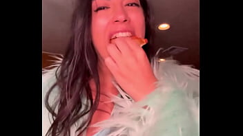 I’m actually a pizza eating monster disguised as a hot girl thanks for the invite party ajonesxxx