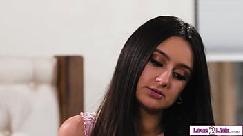 Busty stepmom shay sights caught her stepdaughter eliza ibarra sniffing her panties and gives her a week worth of used panties to teach her a lesson