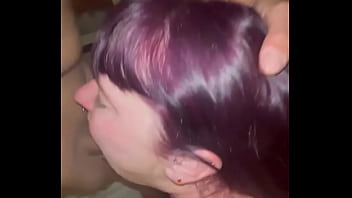 Sucking the life off me she loves when i cum in her mouth to swallow