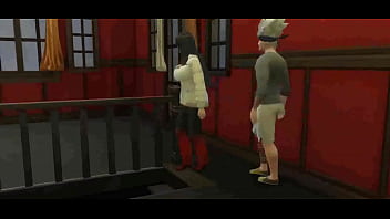 Naruto hentai episode 87 after a long training hinata went to comfort kakachi because he was sad and they end up fucking like crazy