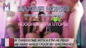 Cuckold reversed she catches me getting pegged by a ftm and instead of stopping it she joins us and gets fucked t