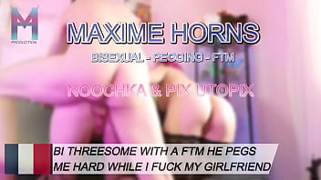 Cuckold reversed she catches me getting pegged by a ftm and instead of stopping it she joins us and gets fucked t