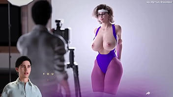Apocalust - perfect huge natural tits on this perfect very sexy mature stepmom with amazing curves - 3d hentai anime porn games
