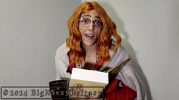 Big n sexy britney heads to the library - hot librarian blowjob and facial - promo video 1 minute nsfw teaser