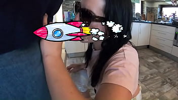 Milfycalla ep 109 stepmom is cheatingin this video i was cleaning the kitchen and the neighbor came to say hello #amate
