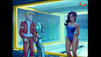 Jogo adulto space rescue ep 3 - adorei tirar fotos dessa morena gostosa