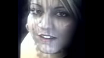 Jizz blasted face 018