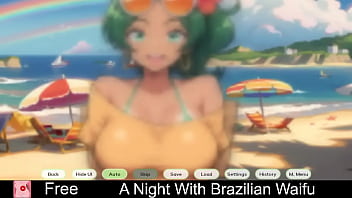 A night brazilian waifu free steam game visual novel 2d adult dating sim erotic hentai romance