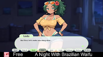 A night brazilian waifu free steam game visual novel 2d adult dating sim erotic hentai romance