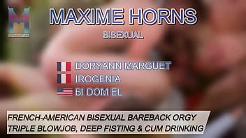 A raw sweaty dungeon orgy where sexirogenia uses my hole to fuck her man doryannmarguet while i’m getting fisted