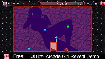 Arcade girl reveal demo free game itchio xonix puzzle 2d adult arcade eroge erotic indie nsfw retro unity