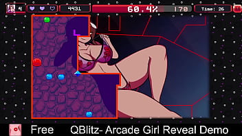 Arcade girl reveal demo free game itchio xonix puzzle 2d adult arcade eroge erotic indie nsfw retro unity