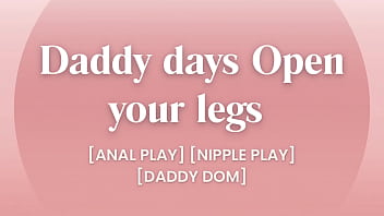 Daddy says open your legs nipple play daddy dom audio erotic