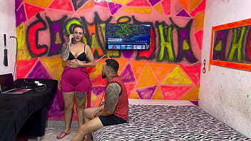 A endregadora de pizza chegou no momento da nossa gravação ela quis deixa de ser clt pra ser atriz porno caiu logo de boca