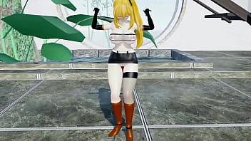 Mirai akari sex and dance cynical night plan hentai vtuber girl big boobs mmd 3d orange boots clip