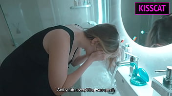 Step son fucks step mom in share bed after husband’s betrayal — will a late night end in taboo creampie