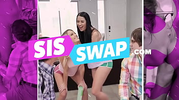 Babysitter club orgy with their client