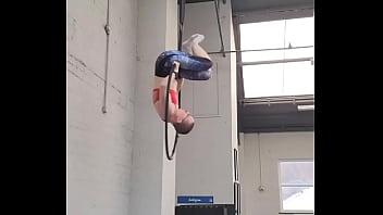 Realised it's been a while since i last shared what i've been working on in aerial hoop this isn't the smoothest as i'm