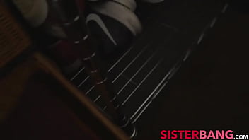 April's boyfriend cheated on her she wanted revenge and asked her stepsis to help her make a revenge sex tape and if this hot stepsister lesbian action doesn't make her boyfriend jealous