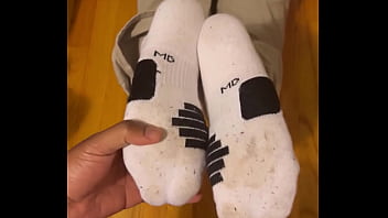 Imagine the smell from the dirty socks - kinkydannyxxx #malefeet #guysfeet #gayfootfetish #gayfeet