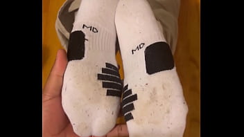 Imagine the smell from the dirty socks - kinkydannyxxx #malefeet #guysfeet #gayfootfetish #gayfeet