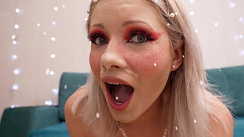 The grinch couldn't ruin christmas - christmas anal trouble - torn anal and facial cumshot
