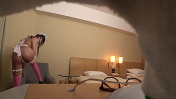 Japanese milf big breasts cosplayer attempts extreme photo shoots at hotels to earn a living 2