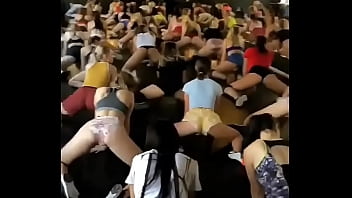 Girls ballroom dance twerk
