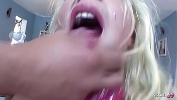Dirty blonde nymphomaniac milf puma swede with fit body and huge boobs and hard mmf threesome fuck