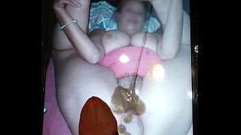 Cum tribute for slag wife